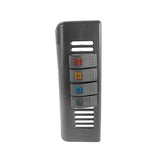 Hooke Road Left Hand A Pillar Lighting Switch Pod 4-Switch Panel for 1997-2006 Jeep Wrangler TJ