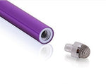 The Friendly Swede Replaceable Micro-Knit Tip Hybrid Stylus with Lanyards, Cloth and Replacement Tips (3 Pack) (Hot Pink + Light Blue + Purple)