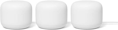 Nest Wifi router (Snow) and point 2-Pack (Snow)