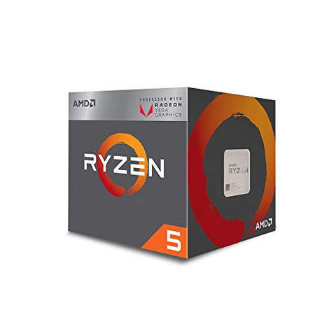 AMD Ryzen 5 3400G 4-core, 8-Thread Unlocked Desktop Processor with Radeon RX Graphics