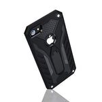 Kitoo Designed for iPhone 7 Case/Designed for iPhone 8 Case/Designed for iPhone SE 2020 Case with Kickstand, Military Grade 12ft. Drop Tested - Black