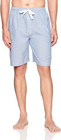 Jockey Men's Sleep Short, Blue/White Cross dye, X-Large