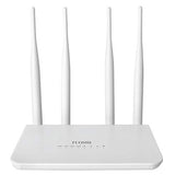 TUOSHI Unlocked 4G LTE Router with SIM Card Slot -Wireless WiFi Hotspot, Support T-Mobile AT&T (4 Antenna)