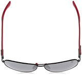 Ray-Ban unisex adult Rb8313m Scuderia Ferrari Collection Sunglasses, Black/Grey Mirror, 61 mm US