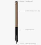 Adonit Pixel - Smart Creative Stylus Pressure Sensitivity Pen, Point Tip, Palm Rejection, Shortcut Buttons, Bluetooth 4.0, Compatible with iPad/Pro/Air/Mini/iPhone X/Plus/Max or Newer, Black