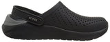 Crocs Men's and Women's LiteRide Clog, Casual Athletic Shoe with Extraordinary Comfort Technology, Black/Slate Grey, 8 US Women / 6 US Men