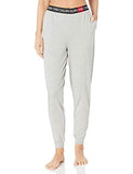 Calvin Klein Women's 1981 Bold Lounge Jogger, Grey Heather, X-Large