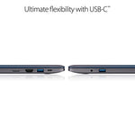ASUS VivoBook L203MA Ultra-Thin Laptop, 11.6” HD, Intel Celeron N4000 Processor (up to 2.6 GHz), 4GB RAM, 64GB eMMC, USB-C, Windows 10 in S Mode, One Year of Microsoft Office 365, L203MA-DS04