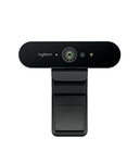 Logitech BRIO Ultra HD Webcam for Video Conferencing, Recording, and Streaming - Black