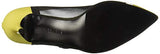 Calvin Klein Women's Gonzalez Pump, Lime/Black/White, 8 M US