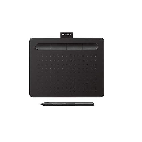 Wacom Intuos Graphics Drawing Tablet with Bonus Software, 7.9" X 6.3", Black (CTL4100)