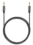 FosPower Audio Cable (15 FT), Stereo Audio 3.5mm Auxiliary Short Cord Male to Male Aux Cable for Car, Apple iPhone, iPod, iPad, Samsung Galaxy, HTC, LG, Google Pixel, Tablet & More