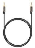 FosPower Audio Cable (15 FT), Stereo Audio 3.5mm Auxiliary Short Cord Male to Male Aux Cable for Car, Apple iPhone, iPod, iPad, Samsung Galaxy, HTC, LG, Google Pixel, Tablet & More
