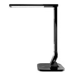 TaoTronics LED Desk Lamp with USB Charging Port, 4 Lighting Modes with 5 Brightness Levels, 1h Timer, Touch Control, Memory Function,14W, Official Member of Philips EnabLED Licensing Program, Black (TT-DL01)