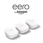 Amazon eero mesh WiFi system – router for whole-home coverage (3-pack)