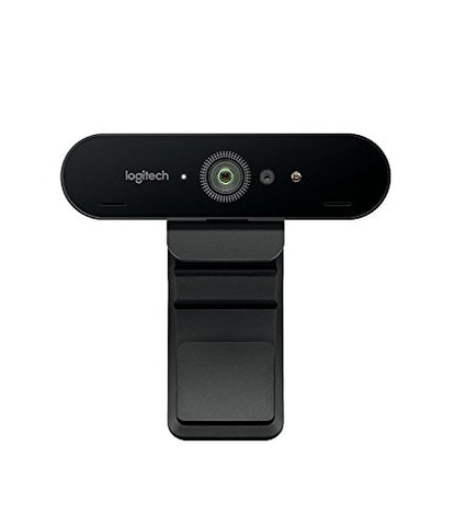 Logitech BRIO Ultra HD Webcam for Video Conferencing, Recording, and Streaming - Black