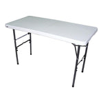 Mesa plástica plegable 4', Quest