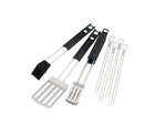 Set de 7 piezas utensilios para barbacoa monarch, Broil king