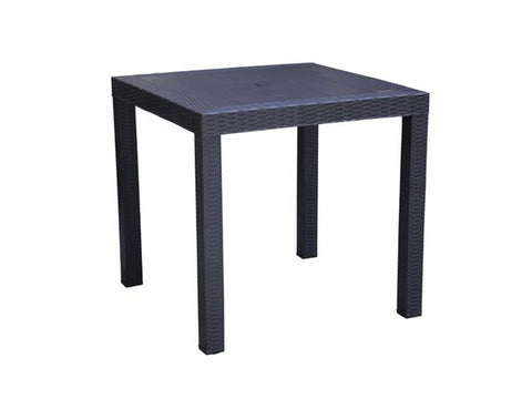 Mesa cuadrada plástica