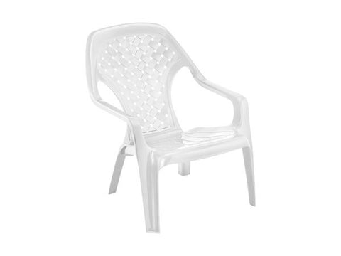 Silla playera color blanco, Rimax