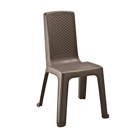Silla plástica sin brazo estilo eterna, Rimax