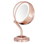 Marca: CONAIR, ESPEJOS, Espejo Conair Con Luz LED | Doble Cara - Oro Rosa