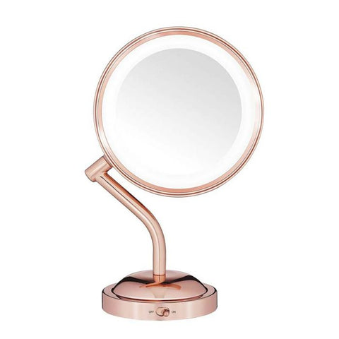 Marca: CONAIR, ESPEJOS, Espejo Conair Con Luz LED | Doble Cara - Oro Rosa