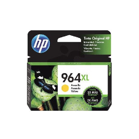 HP 964XL YELLOW ORIGINAL INK CARTRIDGE, Codigo: 3JA56AL