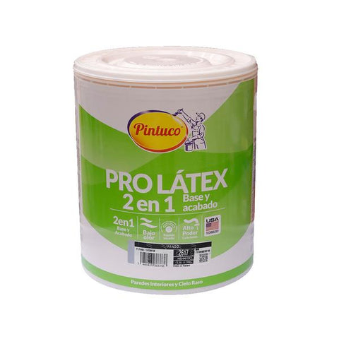 Pro latex base blanca 1 gal, Pintuco