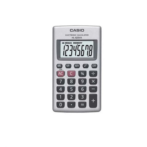 Marca: CASIO, CALCULADORAS Y SUMADORAS, Calculadora De Bolsillo Casio 8 Digitos Gris