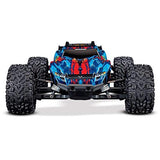 Traxxas 67076-4 Rustler 4x4 VXL Off Road Electric Remote Control RC Car with Remote Control for Adults and Kids, Red