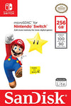 SanDisk 256GB microSDXC UHS-I-Memory-Card for Nintendo-Switch - SDSQXAO-256G-GNCZN