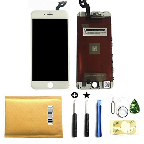 Select us White iphone 6s plus 5.5 inch LCD Display Touch Screen Digitizer Assembly Screen replacement full set with tools