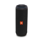 JBL Flip 4 Portable Bluetooth Wireless Speaker Bundle with Protective Travel Case - Black