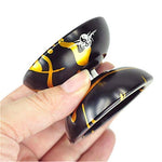 MAGICYOYO Professional Unresponsive Yoyo N11 Alloy Aluminum YoYo Ball (Black with Golden) with Bag, Glove and 5 Strings
