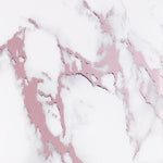 BAISRKE Shiny Rose Gold Marble Design Clear Bumper Matte TPU Soft Rubber Silicone Cover Phone Case Compatible with iPhone 7 Plus iPhone 8 Plus White