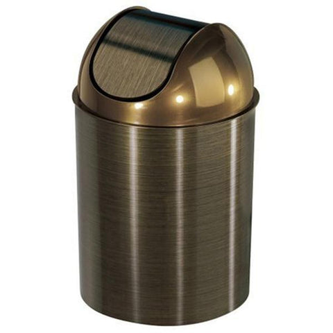 Papelera para baño umbra mezzo bronce., Umbra
