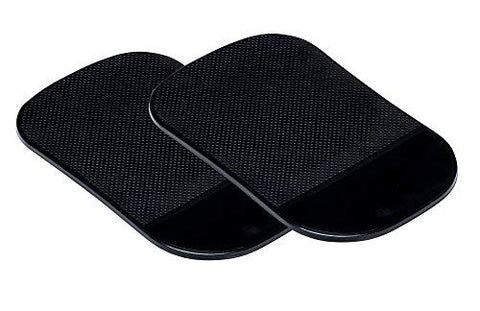Anti-Slip Gel Dash Sticky Pads Set of 2 Heat Resistant Non-Slip Dashboard Holders for Cell Phone Keys Coins and More!