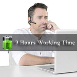 Bluetooth Headset[Upgraded Version] HandsFree Wireless Earpiece V5.0 with Mic for Business/Office/Driving