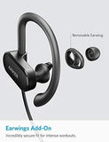 Anker SoundBuds Curve Wireless Headphones, Bluetooth 4.1 Sports Earphones with aptX Audio, Nano Coating, 14H Battery, CVC Noise Cancellation, Headsets with Built-in Mic for Running, Cycling, Workout