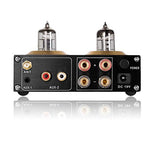 Nobsound Bluetooth Vacuum Tube Power Amplifier Class D HiFi Digital Audio Amp 100W (50W×2) (Black)