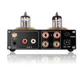 Nobsound Bluetooth Vacuum Tube Power Amplifier Class D HiFi Digital Audio Amp 100W (50W×2) (Black)