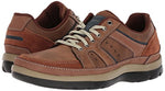 Rockport Men's Get Your Kicks Mudguard Blucher Shoe, tan embossed, 10.5 M US