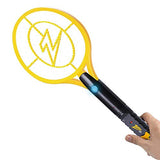 ZAP IT! Mini Bug Zapper - Rechargeable Mosquito, Fly Killer and Bug Zapper Racket - 4,000 Volt - USB Charging, Super-Bright LED Light to Zap in The Dark - Safe to Touch