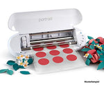 Silhouette Portrait 3 with Bluetooth Wireless Cutting, 8x12” Cutting mat, AutoBlade 2, 50 Designs, Silhouette Studio Software and The Silhouette Go App
