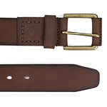 Timberland Men's Big and Tall 40Mm Pull Up Leather Belt, Brown, 46