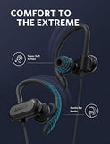 Wireless Bluetooth Headphones, Soundcore Spirit X Sports Earphones by Anker, Bluetooth 5.0, 12-Hour Battery, IPX7 Wireless Earbuds, Noise Isolation, SweatGuard Technology for Workout, Gym, Running