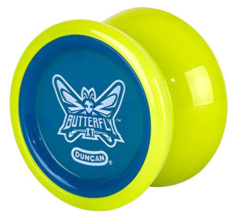 Butterfly XT Duncan Lime Green with Blue Cap Yo Yo