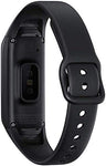Samsung Galaxy Fit E 2019, Fitness Band, Pedometer, Heart Rate & Sleep Tracker, PMOLED Display, 5ATM Water Resistance, MIL-STD-810G, Bluetooth Active SM-R375 - International Version (Black)