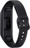 Samsung Galaxy Fit E 2019, Fitness Band, Pedometer, Heart Rate & Sleep Tracker, PMOLED Display, 5ATM Water Resistance, MIL-STD-810G, Bluetooth Active SM-R375 - International Version (Black)